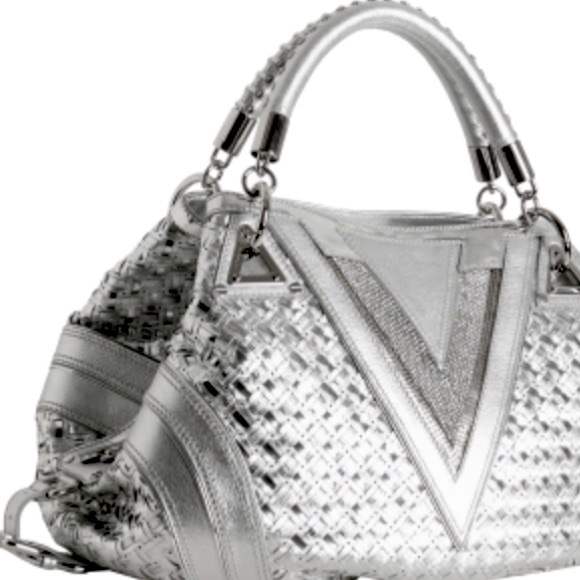 Authentic Vintage Versace. Vibrant Versace Metallic Tote - Picture 1 of 1